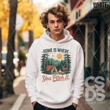 DTF Transfer -  DTF012375 Home is Where You Pitch It