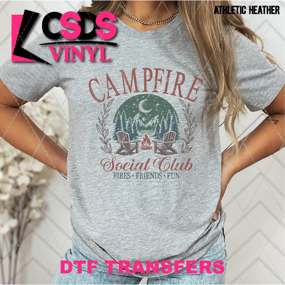DTF Transfer -  DTF012382 Campfire Social Club