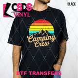 DTF Transfer -  DTF012392 Camping Crew