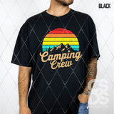 DTF Transfer -  DTF012392 Camping Crew