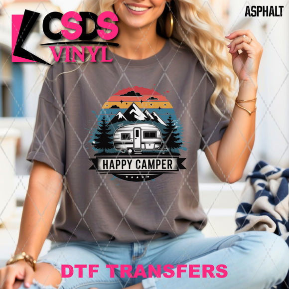 DTF Transfer -  DTF012396 Happy Camper