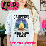 DTF Transfer -  DTF012397 Campfire Drinking Team