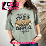 DTF Transfer -  DTF012398 Gimme Smore Campfire Nights