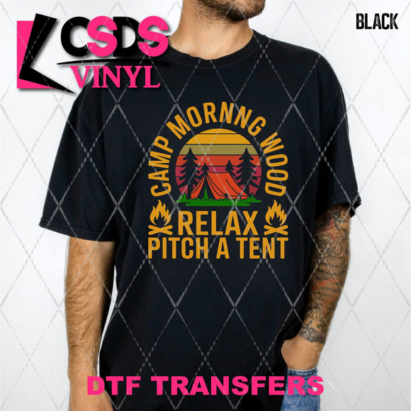DTF Transfer -  DTF012401 Camp Morning Wood