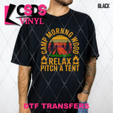 DTF Transfer -  DTF012401 Camp Morning Wood