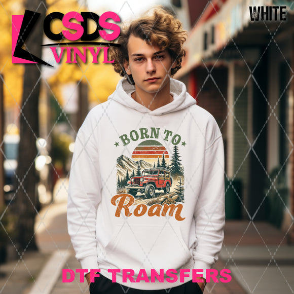DTF Transfer -  DTF012406 Born to Roam
