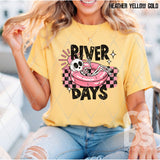 DTF Transfer -  DTF012425 River Days Pink