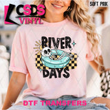 DTF Transfer -  DTF012426 River Days Blue