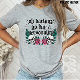 DTF Transfer -  DTF012451 Go Buy a Personality