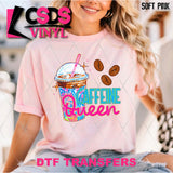 DTF Transfer -  DTF012452 Caffeine Queen