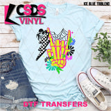 DTF Transfer -  DTF012456 Rocker Skeleton Hand