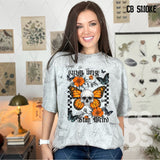 DTF Transfer -  DTF012457 Stay Weird Skull Butterfly