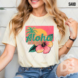 DTF Transfer -  DTF012466 Aloha Beaches