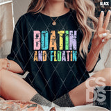 DTF Transfer - DTF012475 Boatin and Floatin