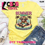 DTF Transfer - DTF012477 Summer Vibes Floating Cow
