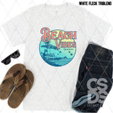 DTF Transfer - DTF012492 Beach Vibes California