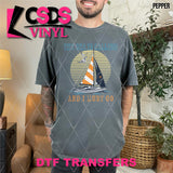 DTF Transfer - DTF012496 The Sea is Calling and I Must Go