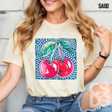 DTF Transfer -  DTF012503 Preppy Cherry