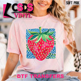DTF Transfer -  DTF012506 Preppy Strawberry