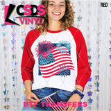 DTF Transfer - DTF012511 Watercolor Flag