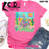 DTF Transfer - DTF012518 Rodeo Cowgirl