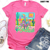 DTF Transfer - DTF012518 Rodeo Cowgirl