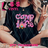 DTF Transfer - DTF012536 Camp Life