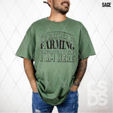 DTF Transfer - DTF012559 I'd Rather be Farming