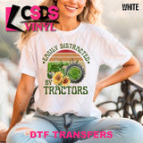 DTF Transfer - DTF012562 Easily Distracted by Tractors