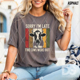 DTF Transfer - DTF012563 The Cows were Out