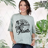 DTF Transfer - DTF012575 Never Enough Plants Single Color