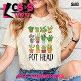 DTF Transfer - DTF012576 Pot Head Plants