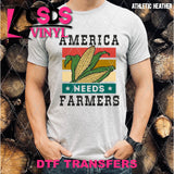DTF Transfer - DTF012580 America Needs Farmers