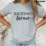 DTF Transfer - DTF012581 Backyard Farmer Single Color