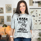 DTF Transfer - DTF012585 I Bake So I don't Choke People Single Color