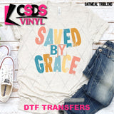 DTF Transfer - DTF012592 Saved By Grace