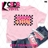 DTF Transfer - DTF012618 Pink Orange Mini