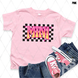 DTF Transfer - DTF012618 Pink Orange Mini