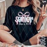 DTF Transfer - DTF012634 Senior Class of 2026 Pastel