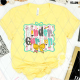 DTF Transfer - DTF012646 Back to School Pencil Bow Grade Set