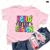 DTF Transfer - DTF012647 Hello Grade Set