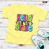DTF Transfer - DTF012647 Hello Grade Set