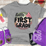 DTF Transfer - DTF012648 Hello Pink Round Grade Set