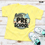 DTF Transfer - DTF012649 Hello Blue Round Grade Set