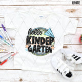 DTF Transfer - DTF012649 Hello Blue Round Grade Set