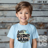 DTF Transfer - DTF012649 Hello Blue Round Grade Set