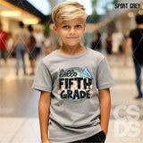 DTF Transfer - DTF012649 Hello Blue Round Grade Set