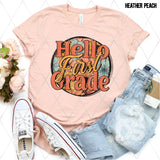 DTF Transfer - DTF012652 Hello Neutral Floral Grade Set