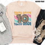 DTF Transfer - DTF012657 Leopard Stacked Word Art Grade Set