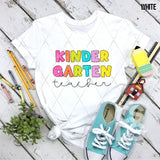 DTF Transfer - DTF012664 Scribble Teacher Grade Set